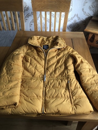 Womens quilted mustard - quilted,