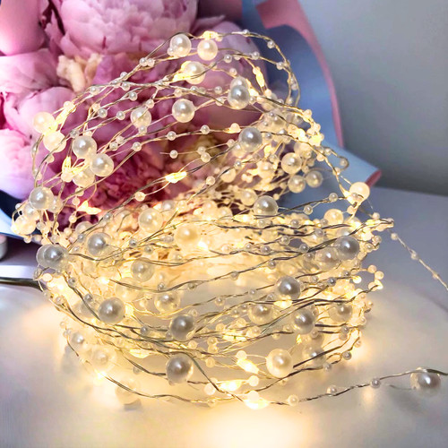 Beads string hanging - string,