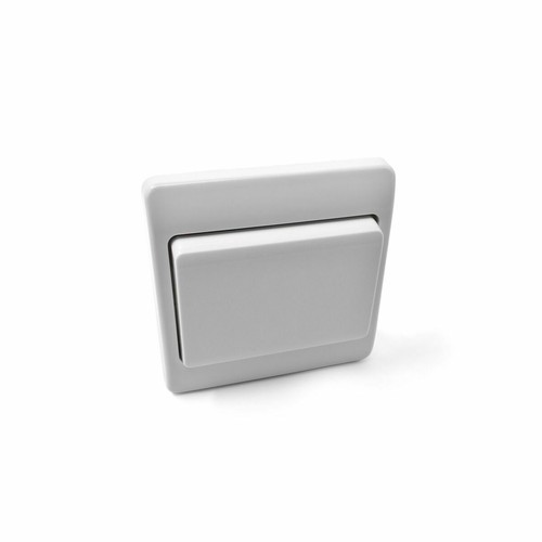White wide rocker - white,