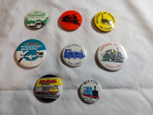 Railway pin badges - badges, x