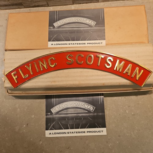 Flying scotsman solid brass - scotsman,