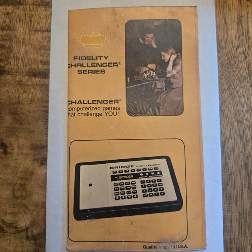 Vtg fidelity chess challenger - vtg,