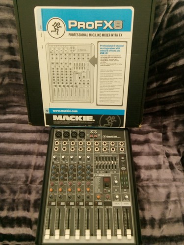 Mackie profx8 mixer desk - profx8,