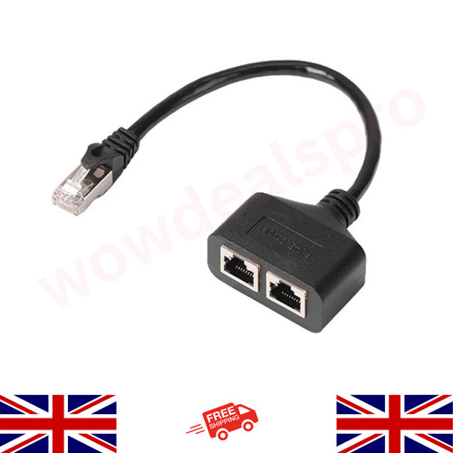 Rj45 ethernet splitter cable - ethernet, 1