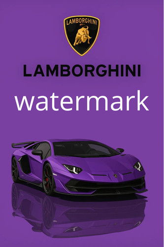 Lamborghini sports car poster - sports,
