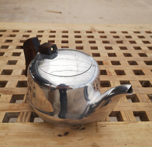 Vintage picquot ware tea pot - picquot,