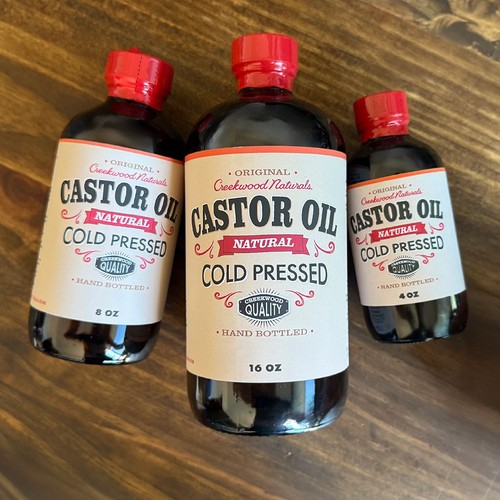 Undiluted pure castor oil - undiluted,