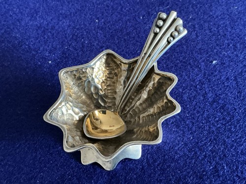 Hallmarked silver shell - hallmarked, shell/