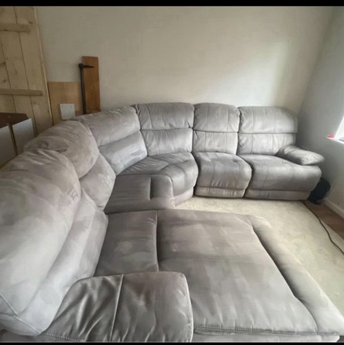 Large reclining corner sofa - large,
