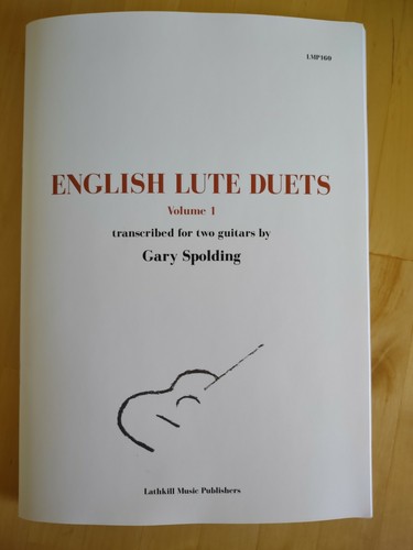 English lute duets - lute, volume