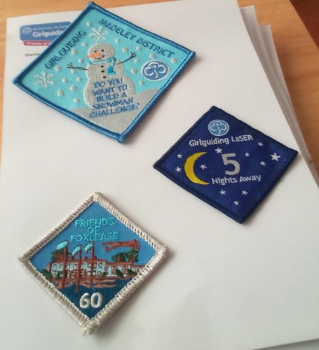 Girlguiding badges