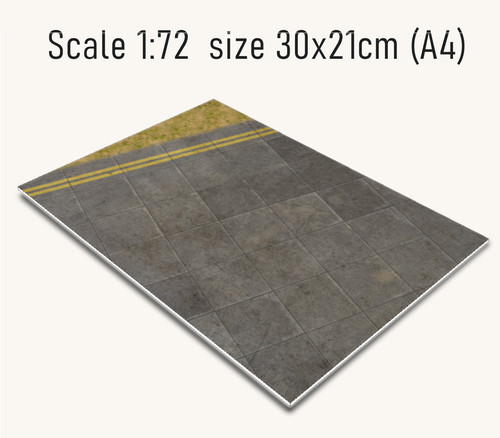 Concrete airfield display - 1:72,