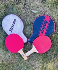 Vintage table tennis bats - tennis,