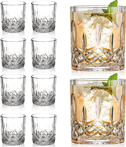 Crystal whiskey glasses set - crystal, of