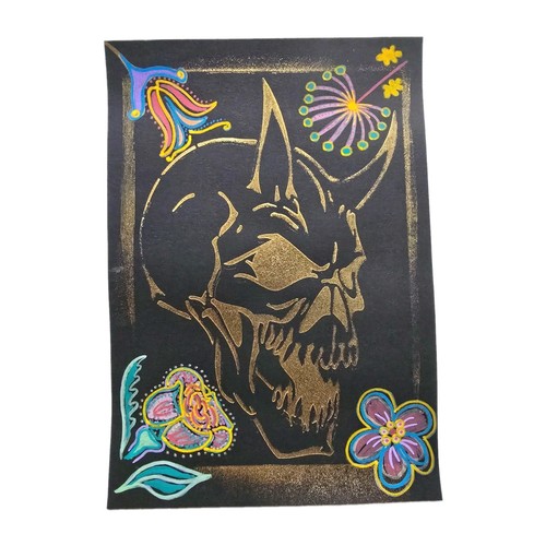 Unusual gothic folk art - gothic,