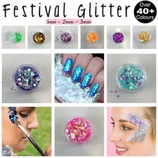 Festival chunky glitter pot - festival,