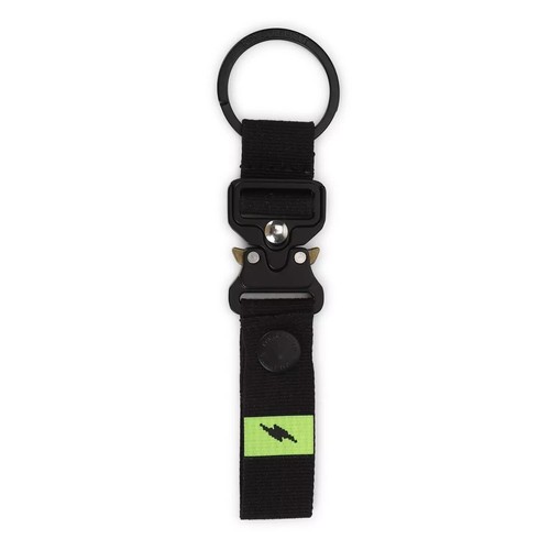 Tactical buckle keychain black - buckle,