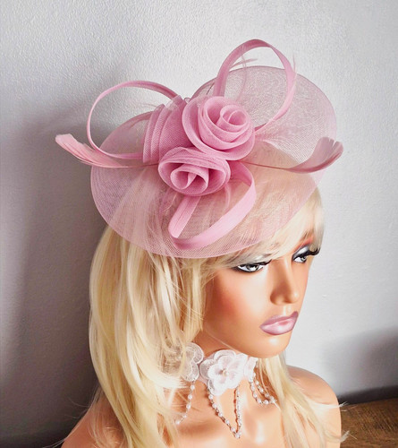 Baby pink mesh roses - baby,