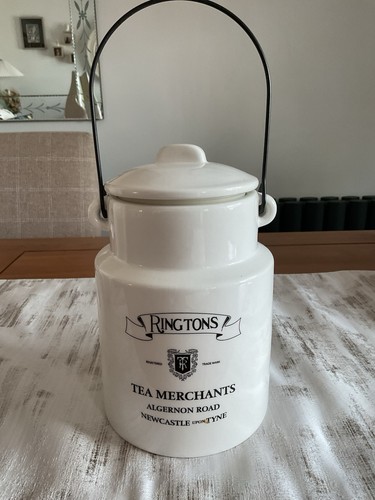 Ringtons tea white ceramic - white,