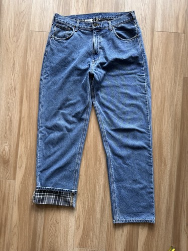 Carhartt 38x34 flannel lined - flannel,