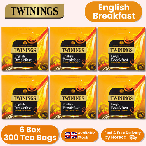 Twinings english breakfast - 6, x