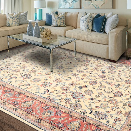 Hand knotted wool - hand,