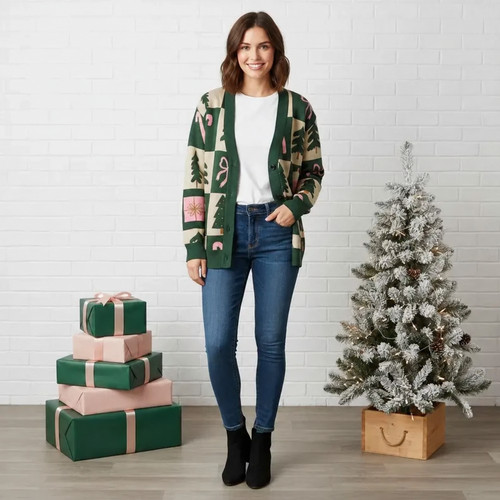 Christmas cardigan for - christmas,
