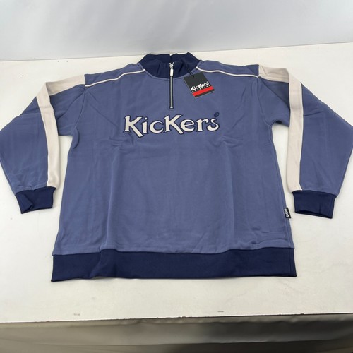 Kickers big spellout - blue, 1/4