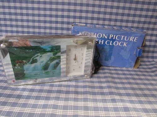 Animated waterfall clock with - clock,
