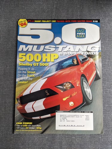 Mustang super fords - 5.0,