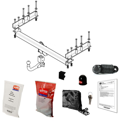 Witter towbar for audi - towbar,