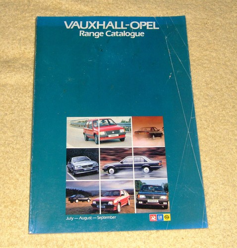 Vauxhall opel range - vauxhall, nova