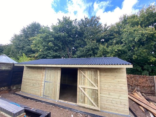 12ft x20ft heavy duty - x20ft, wooden