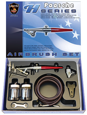 Paasche 3as airbrush set - airbrush, #