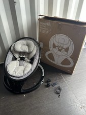 Munchkin Electric Baby Swing Bouncer Chair With Motion & Sounds Bluetooth Black