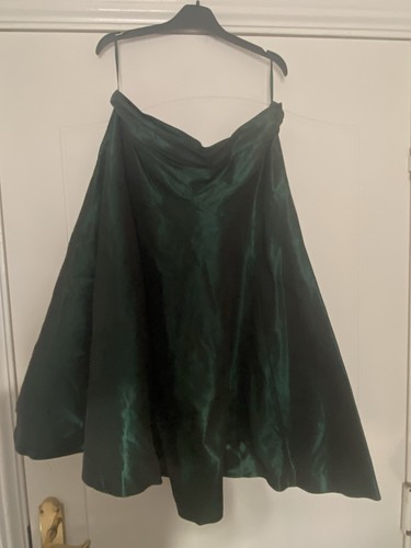 Vintage style green flared - green,