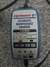 Optimate 1 +. Complete With Crocodile Clips And Permanent Supply To Battery.