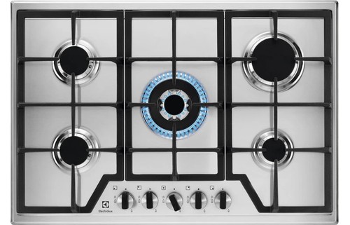 Electrolux gas hob kgs7536x - electrolux,