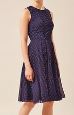 HOBBS ISLA NAVY RED WHITE SPOT