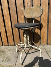 Vintage Metal Stool Chair