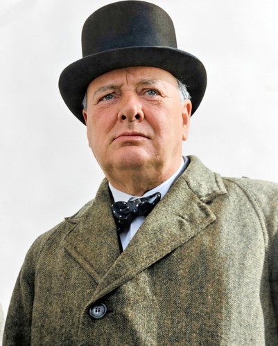Winston churchill colour - winston,