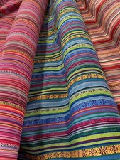 Mexican Stripes Fabric by the