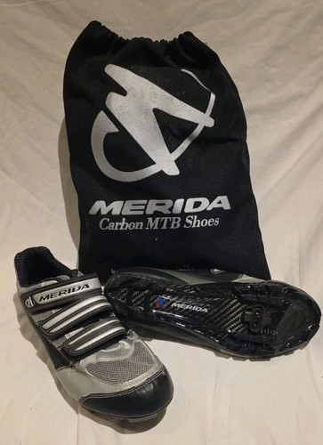 Merida carbon mtb shoes mens - carbon,