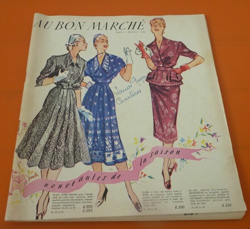 1951 paris fashion vintage - 1951,