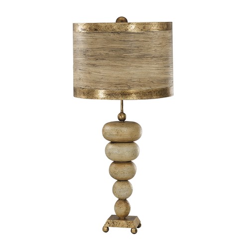 Table lamp gold base - lamp,