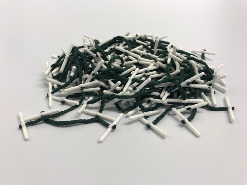Pack 100 plastic - plastic, end