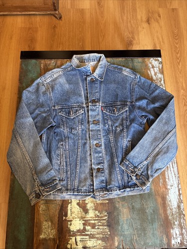 Denim vintage levi jean jacket - levi,