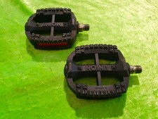 Vintage Union retro MTB pedals 80s 90s mountain bike bicycle 9/16 plastic