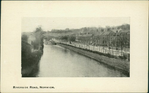 Postcard norwich riverside - postcard,