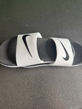 Nike White Sliders Size 12.5